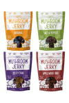 Pans Mushroom Jerky Vegan 4 Flavor Sample Pack