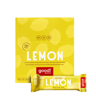 Snacks Vegan Lemon Protein Bar Gluten Free